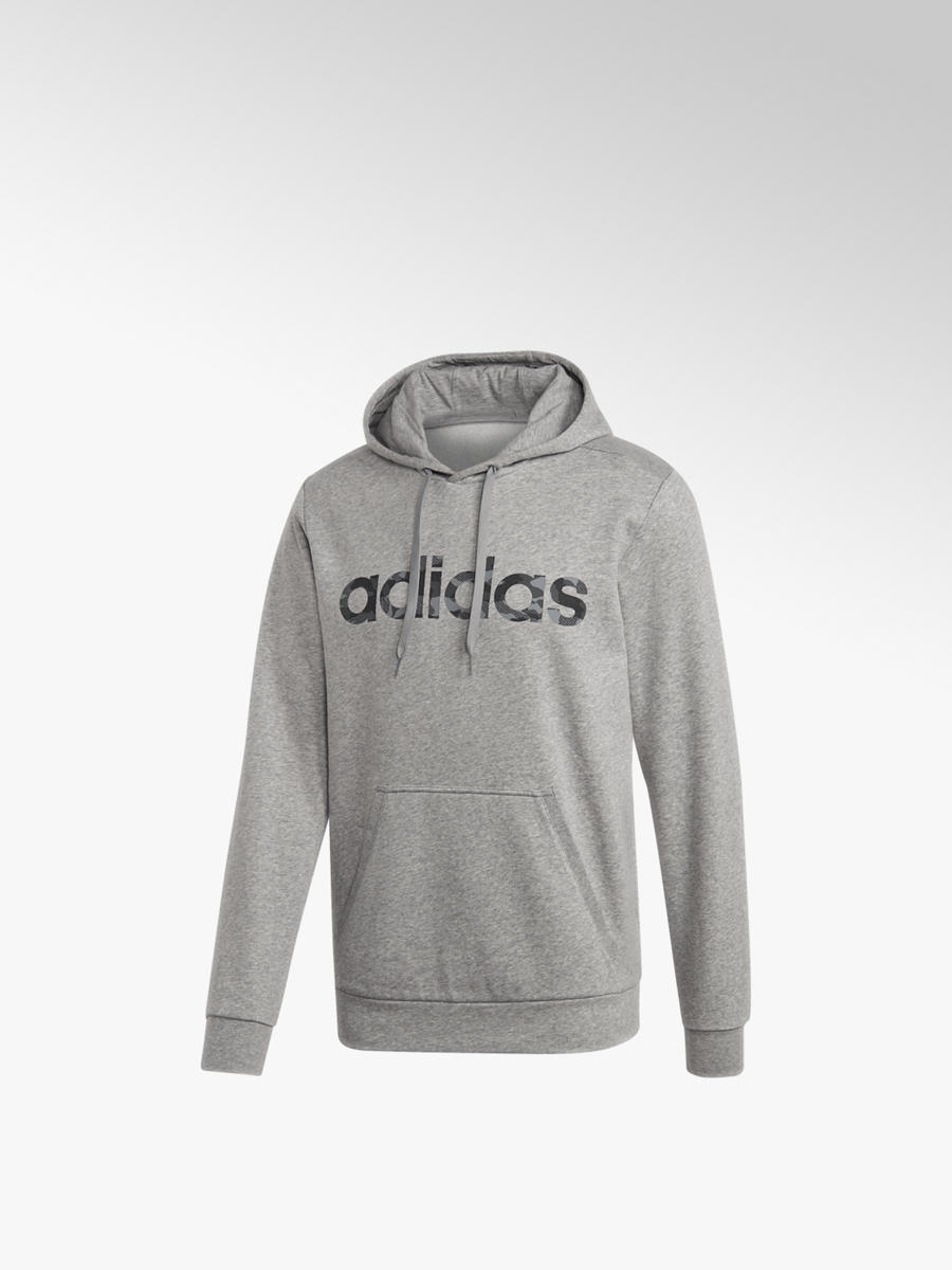 adidas Hoodie in Grau mit Logo Print | DEICHMANN AT adidas Hoodie in Schwarz | DEICHMANN AT